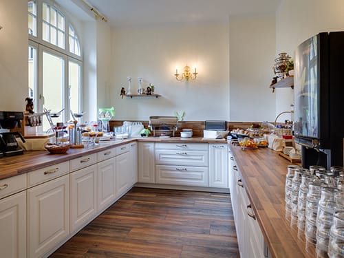 Angerichtete Speisen beim Buffet