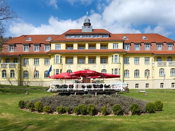 Villa Südharz von Außen