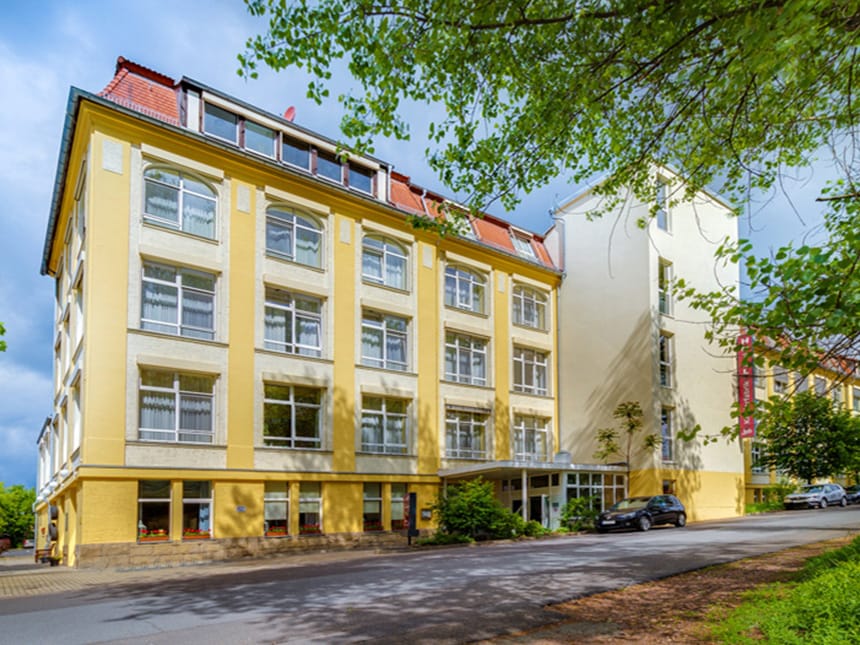 Hotel Alte Klavierfabrik von Außen