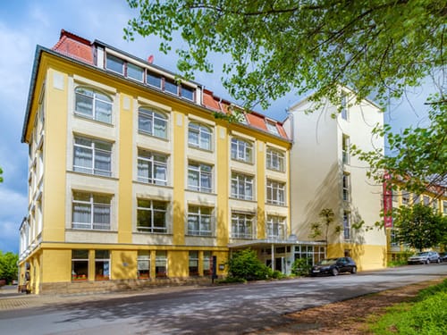 Hotel Alte Klavierfabrik von Außen