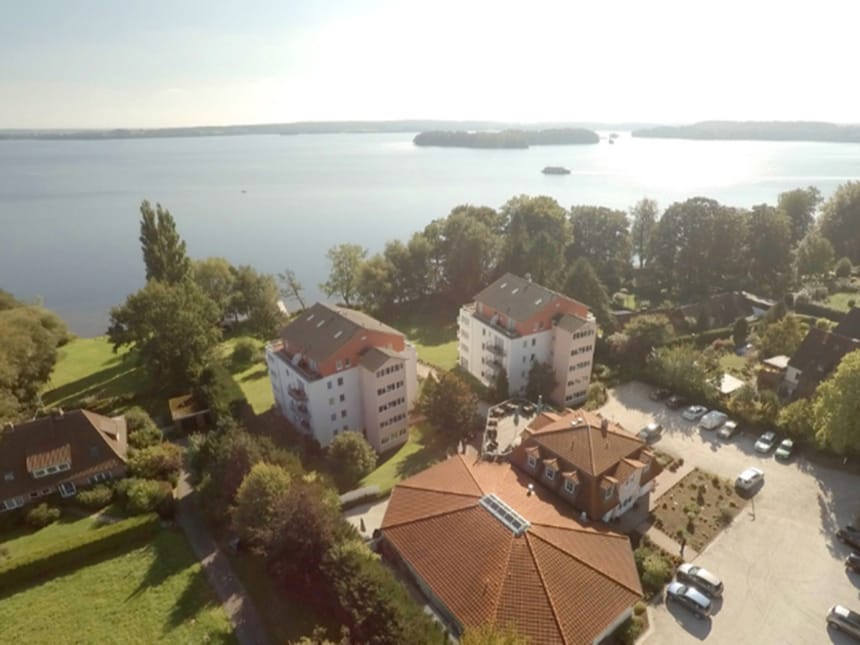 Luftaufnahmde des Design- und Wellnesshotel Whitmann