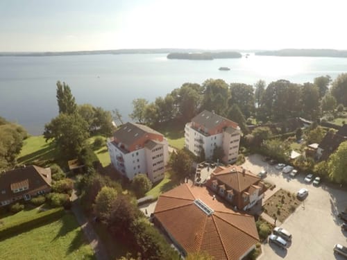 Luftaufnahmde des Design- und Wellnesshotel Whitmann