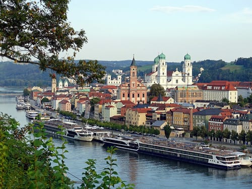Blick auf die Stadt Passau