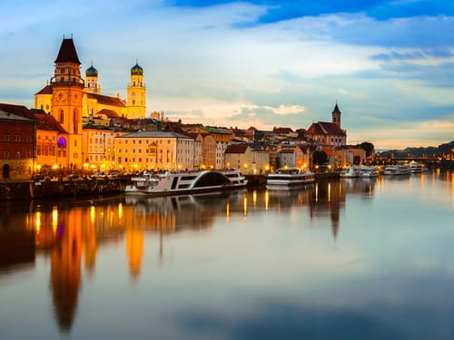 Abendstimmung in Passau