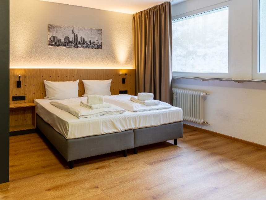 Standard Doppelzimmer für Zwei im MK Hotel Frankfurt am Main