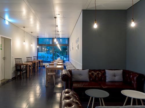 Sitz und Loungebereich des MK Hotel Stuttgart
