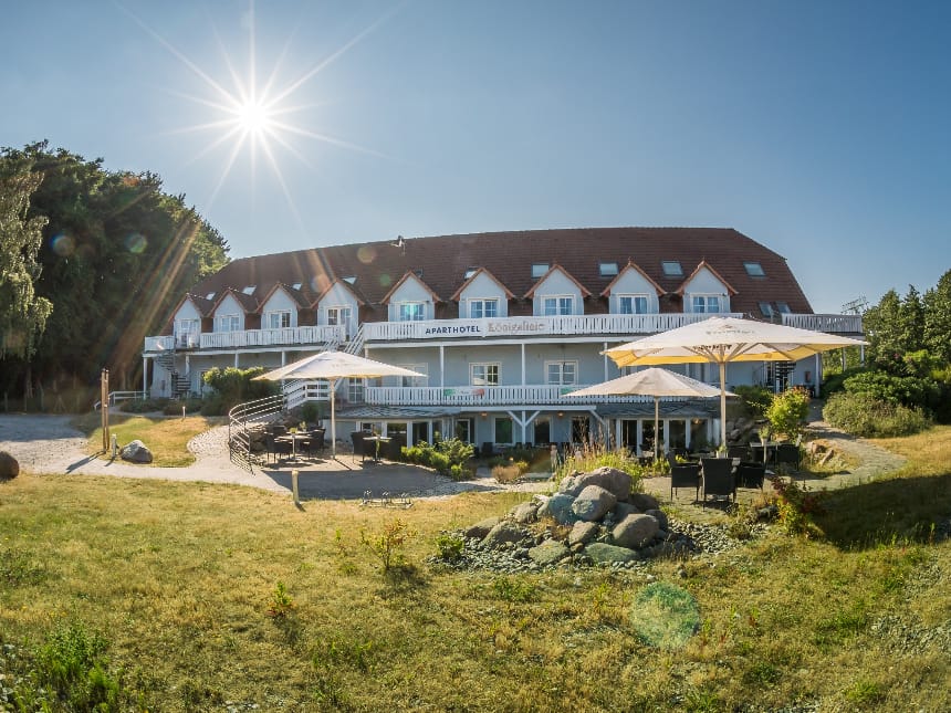Aussenansicht des Hotel Königsline in Sassnitz