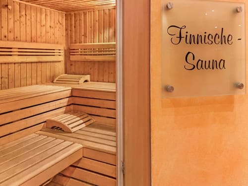 Finische Holzsauna