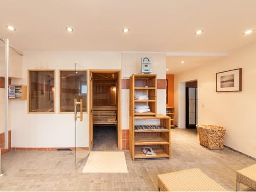 Wellnessbereich mit Sauna