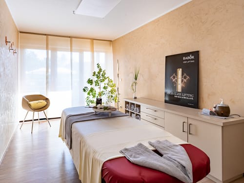 Behandlungsraum im Wellnessbereich