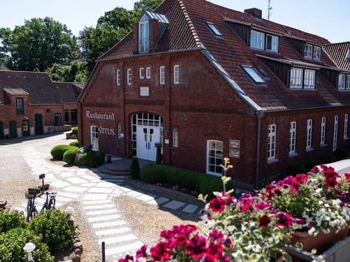 Restaurierten Gutshaus