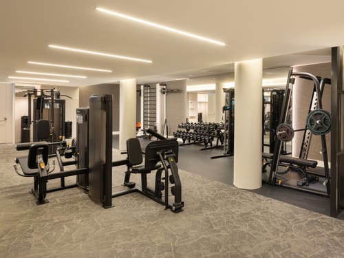 Großer Fitnessraum