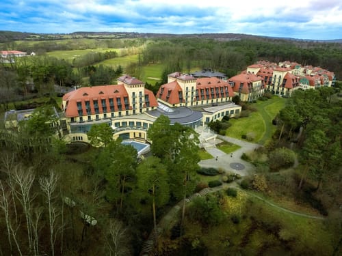 Luftaufnahme vom Hotel