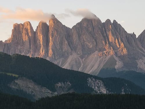Mehrere Berge