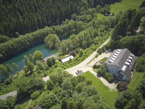 Hotel aus der Luft