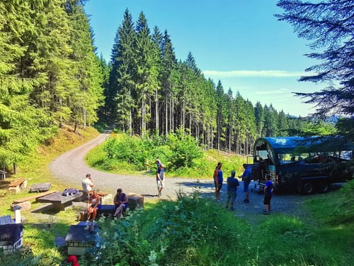 Planwagenfahrt in die schöne Sauerländer Natur