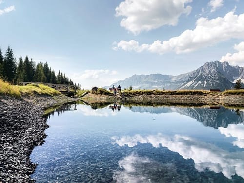 Bergsee auf dem Astberg