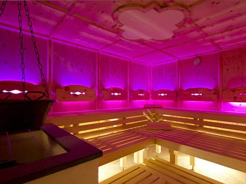 Sauna aus Holz