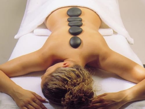 Flur zum Wellnessbereich