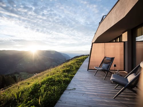 Zimmerterrasse mit herrlichem Panoramablick