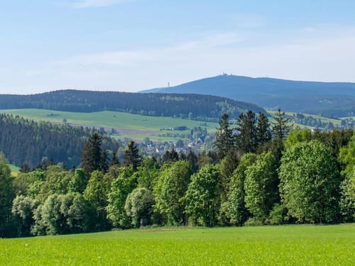 Panoramablick über die Region Hohenstein-Ernstthal
