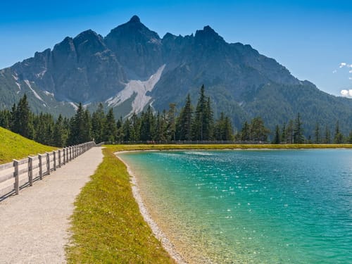 Bergsee im Stubaital