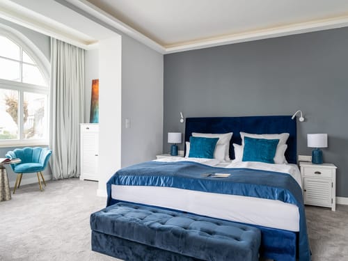 Großes Appartement mit Sitzecke