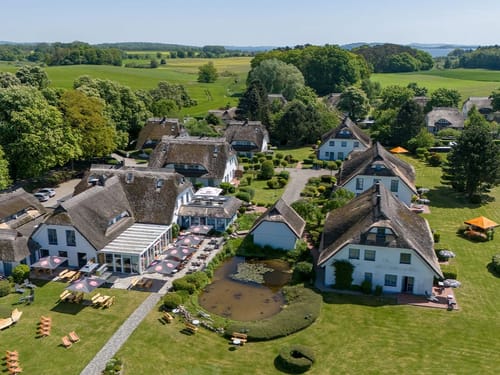 Ansicht Hotelanlage per Luftaufnahme