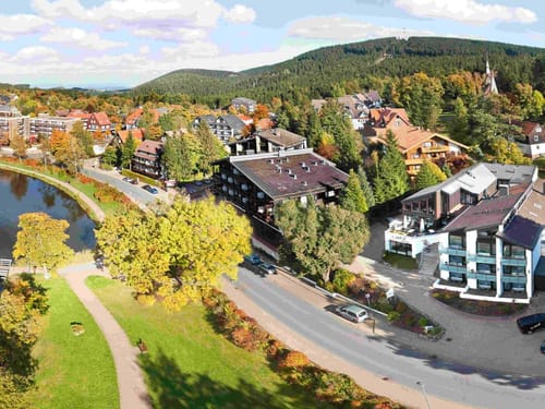 Hotel Njord Aufnahme aus der Luft