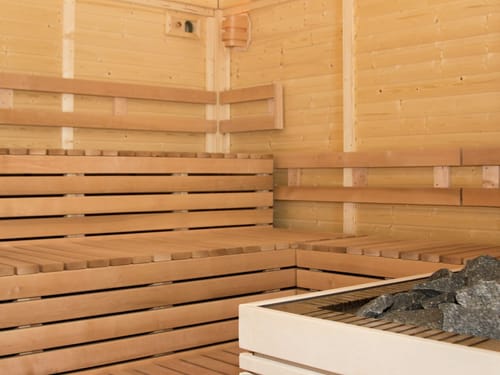 Sauna aus Holz
