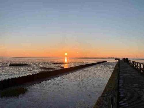 Sonnenuntergang am Meer