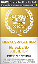 touriDat | Herausragender Reisedeal-Anbieter - Preis/Leistung